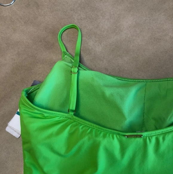 Anne Cole One Piece Green-Color Swimsuit 16 - Picture 9 of 11